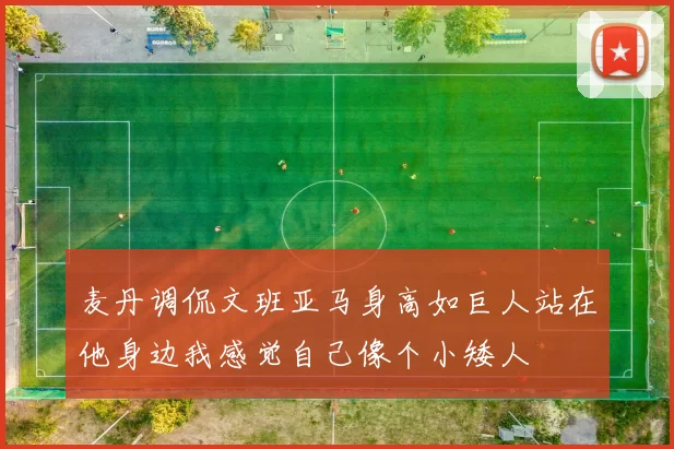 麦丹调侃文班亚马身高如巨人站在他身边我感觉自己像个小矮人